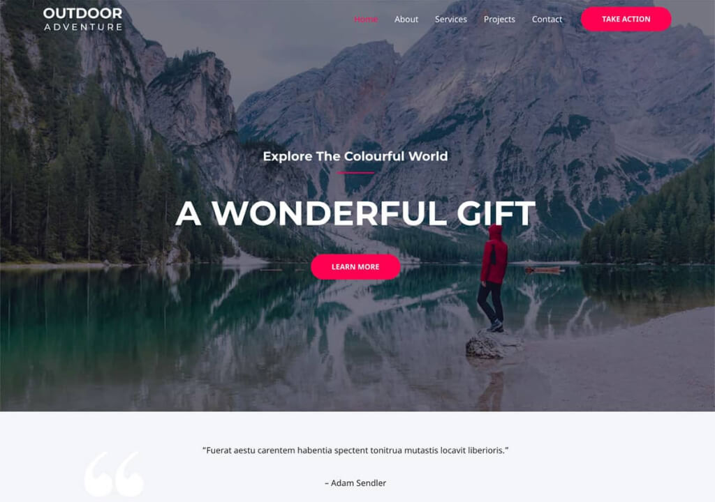 Outdoor Adventure digital download store theme product featured image 2